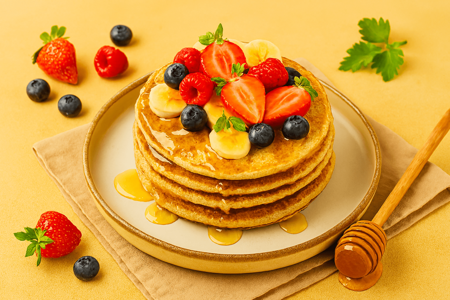 panqueca integral fofinha