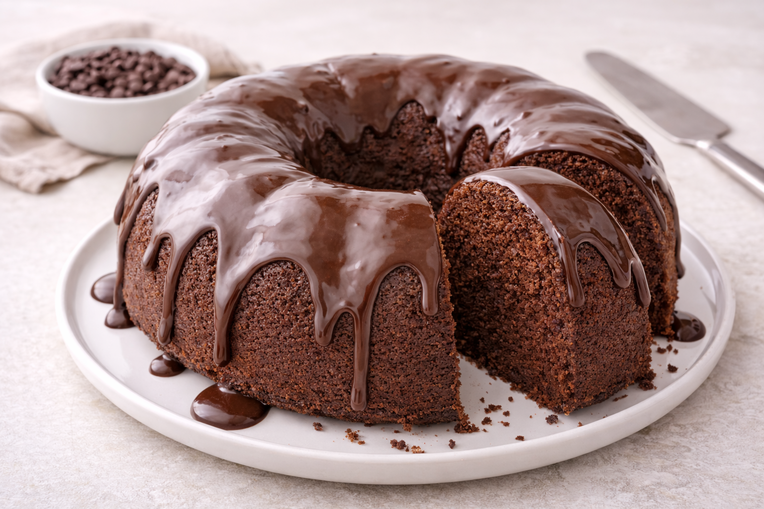 Bolo de Chocolate Simples