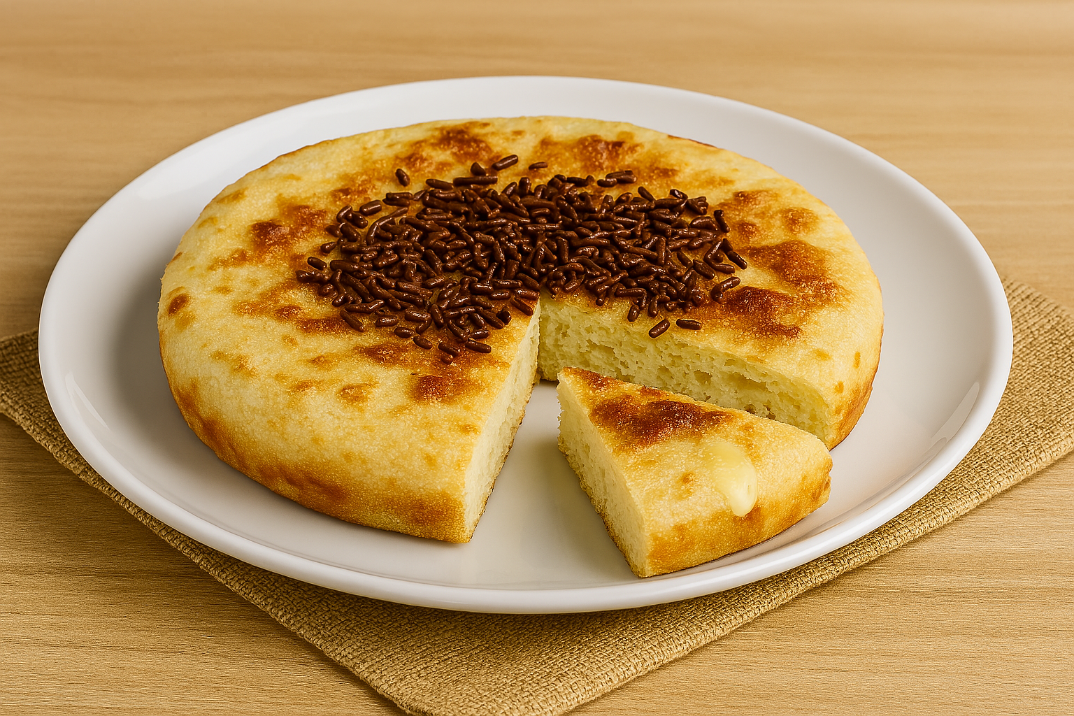 Pão de queijo de frigideira